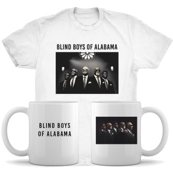 Blind Boys of Alabama T-shirt, Mug, and CD Bundle