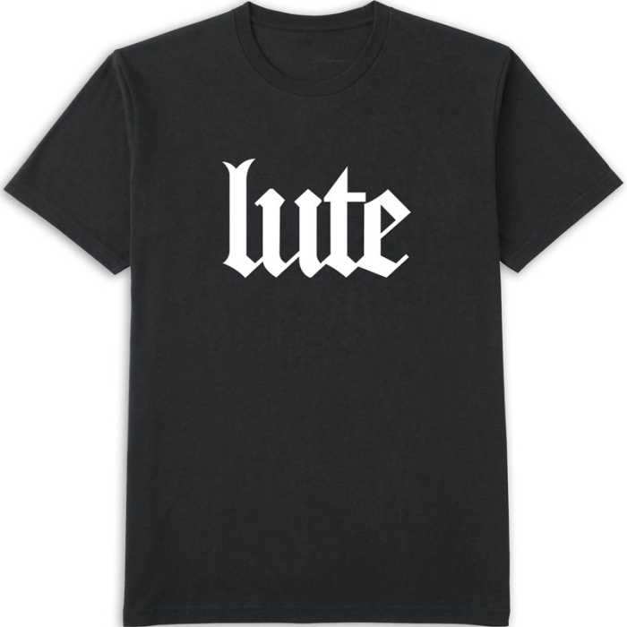 Lute Logo T Black