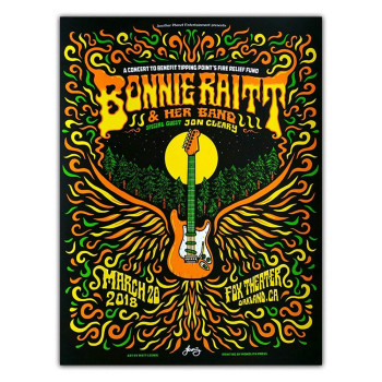 2018 North Bay Fire Relief Benefit Concert Poster